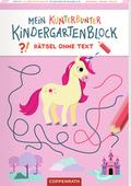 Mein kunterbunter Kindergartenblock - Einhörner