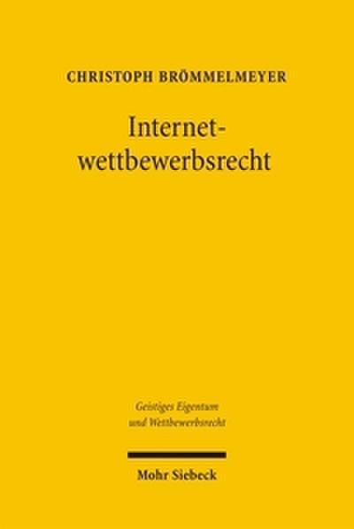 Internetwettbewerbsrecht