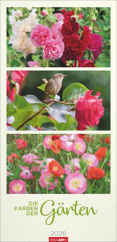 Die Farben der Gärten Kalender 2026