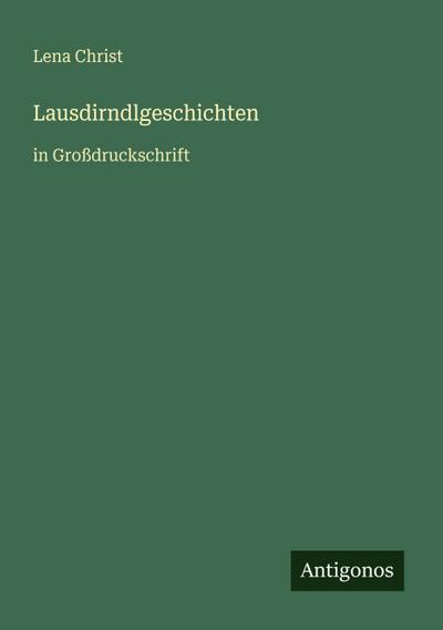 Lausdirndlgeschichten