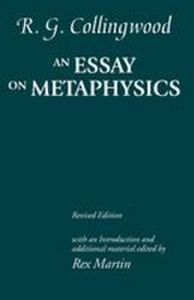 An Essay on Metaphysics