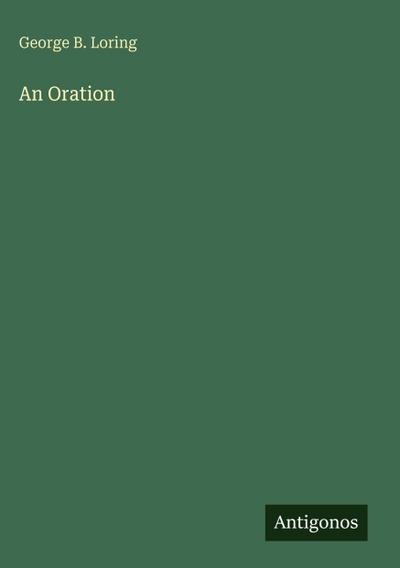 An Oration