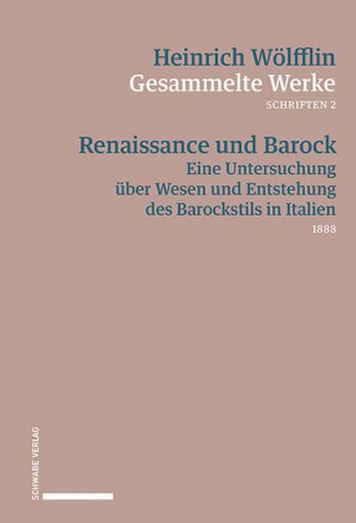 Renaissance und Barock. Bd.2