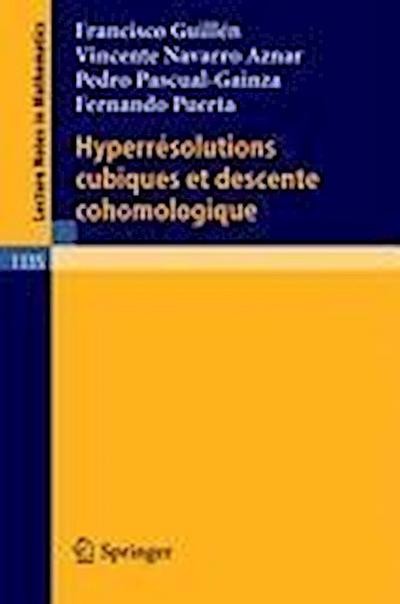 Hyperresolutions cubiques et descente cohomologique