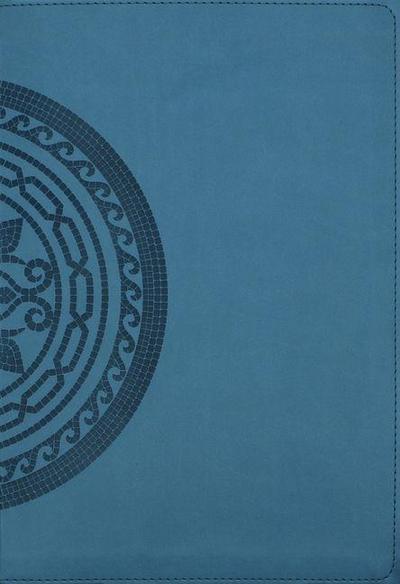 NIV Application Bible, Large Print, Leathersoft, Teal, Red Letter, Comfort Print