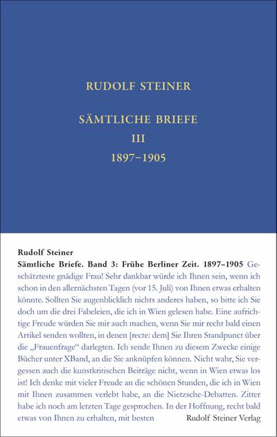 Sämtliche Briefe. Band 3