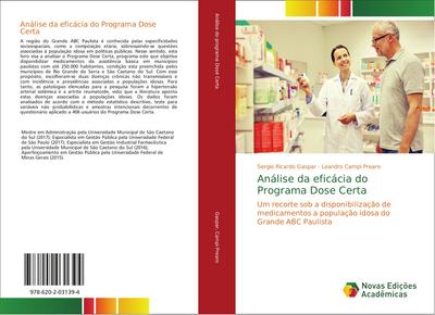 Análise da eficácia do Programa Dose Certa - Sergio Ricardo Gaspar