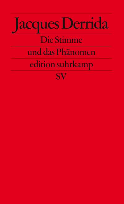 Die Stimme und das Phänomen