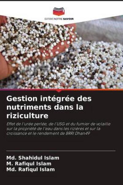 Gestion intégrée des nutriments dans la riziculture