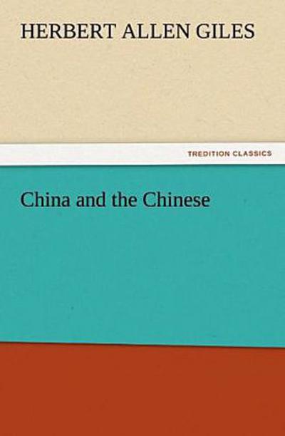 China and the Chinese