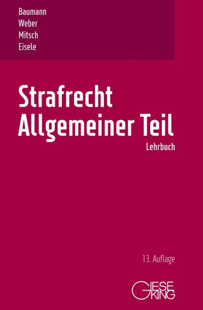 Strafrecht, Allgemeiner Teil