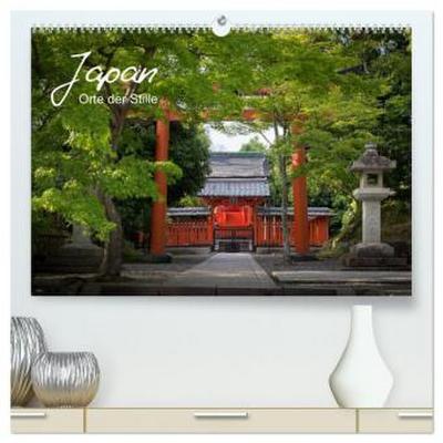 Japan - Orte der Stille (hochwertiger Premium Wandkalender 2026 DIN A2 quer), Kunstdruck in Hochglanz