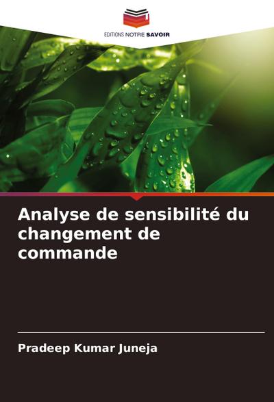 Analyse de sensibilité du changement de commande