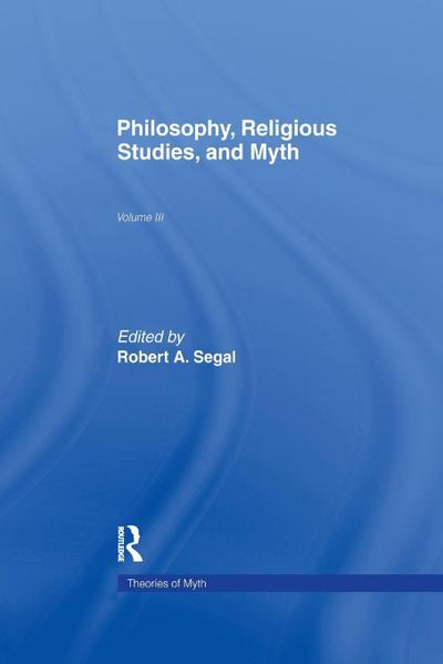Philosophy, Religious Studies, and Myth