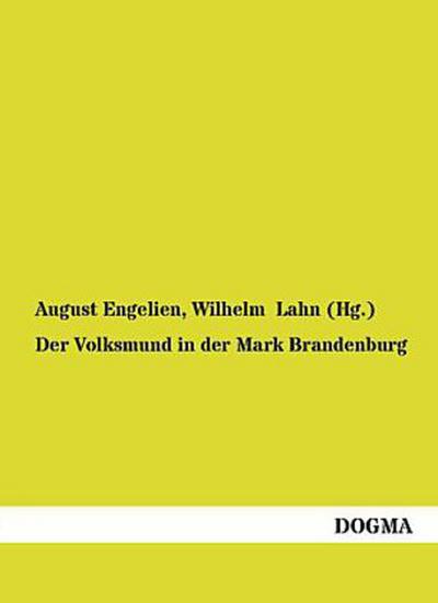 Der Volksmund in der Mark Brandenburg