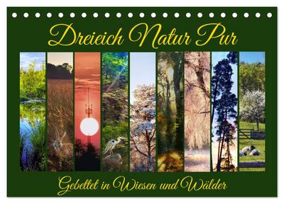 Dreieich Natur Pur (Tischkalender 2026 DIN A5 quer), CALVENDO Monatskalender