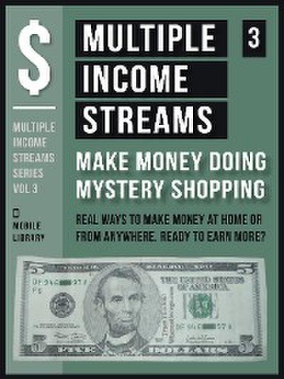 Multiple Income Streams (3) - Make Money Doing Mystery Shopping