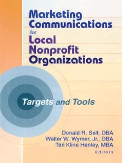 Marketing Communications for Local Nonprofit Organizations