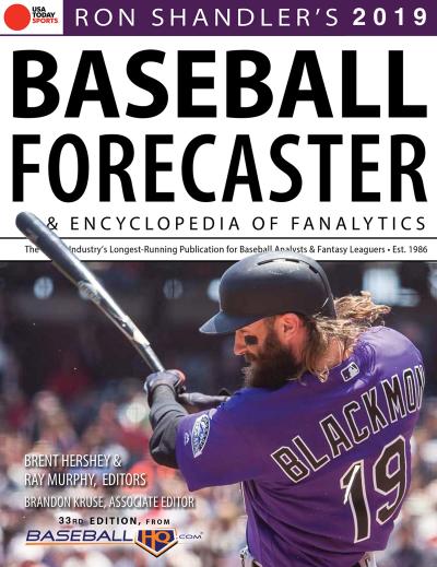 Ron Shandler’s 2019 Baseball Forecaster