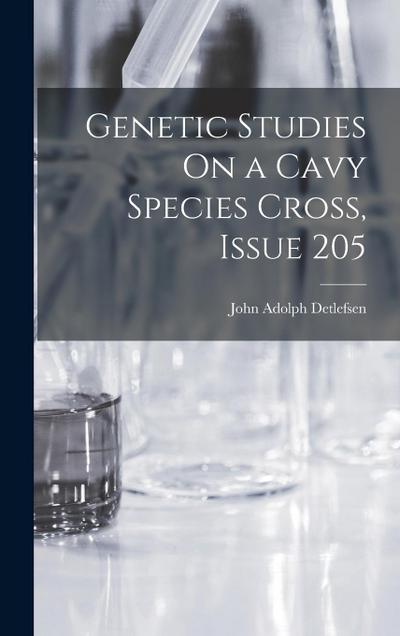 Genetic Studies On a Cavy Species Cross, Issue 205