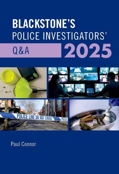 Blackstone’s Police Investigators’ Q&A 2025