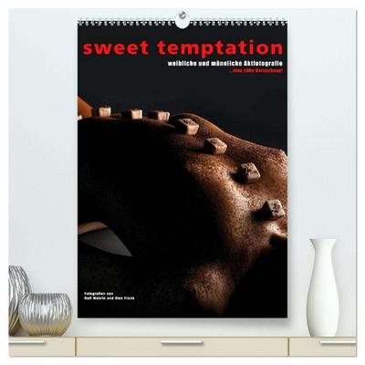 sweet temptation - weibliche und männliche Aktfotografie (hochwertiger Premium Wandkalender 2026 DIN A2 hoch), Kunstdruck in Hochglanz