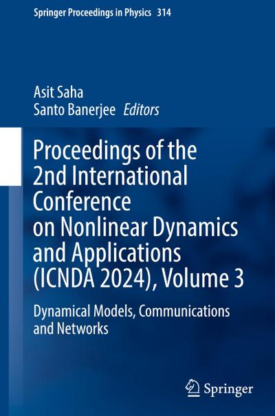 Proceedings of the 2nd International Conference on Nonlinear Dynamics and Applications (ICNDA 2024), Volume 3