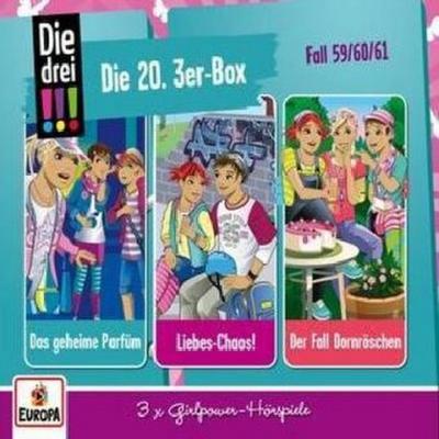 Die drei !!!: Die 20. 3er Box (Folgen 59, 60, 61) (drei Ausrufezeichen)