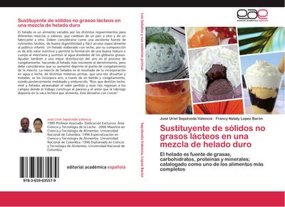 Sustituyente de sólidos no grasos lácteos en una mezcla de helado duro