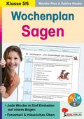 Wochenplan: Sagen 5/6