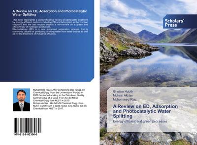 A Review on ED, Adsorption and Photocatalytic Water Splitting