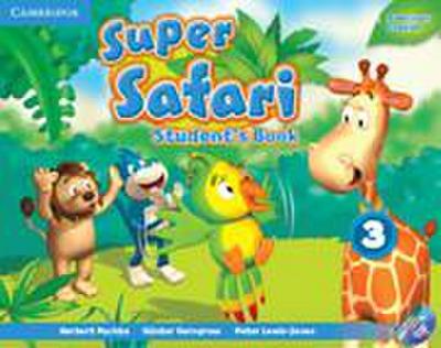 Super Safari American English Level 3 Student’s Book with DVD-ROM