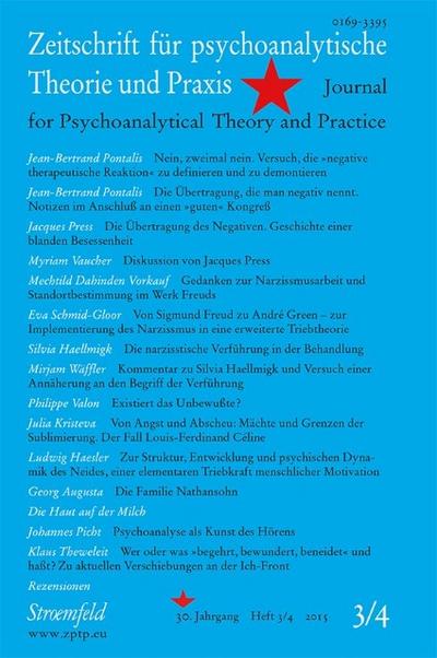 Zeitschrift für psychoanalytische Theorie und Praxis