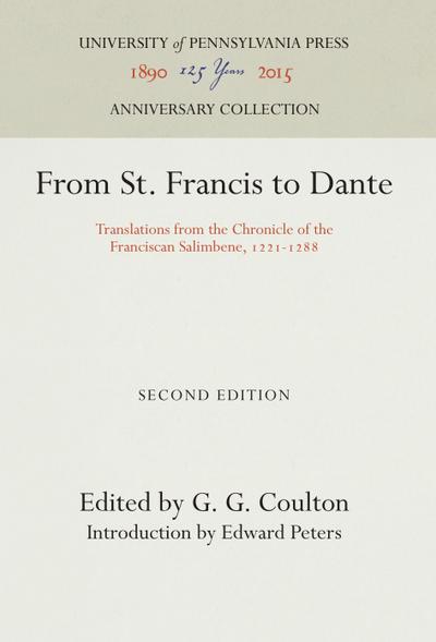 From St. Francis to Dante