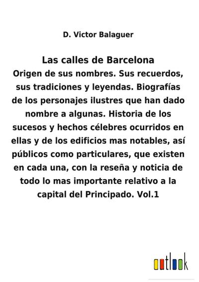 Las calles de Barcelona