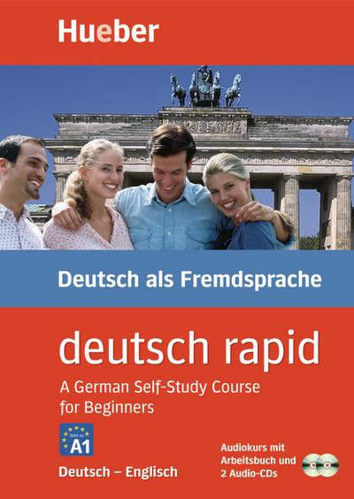 Deutsch rapid, 2 Cassetten und 2 Audio-CDs m. Begleitbuch, Deutsch-Englisch