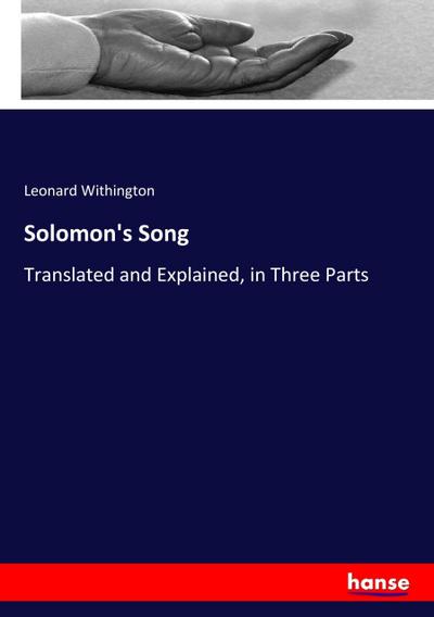Solomon’s Song