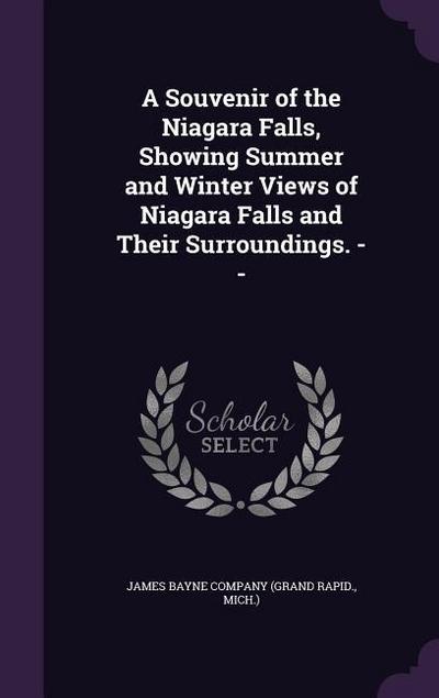 A Souvenir of the Niagara Falls, Showing Summer and Winter Views of Niagara Falls and Their Surroundings.