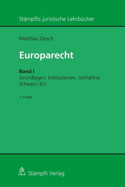Oesch, M: Europarecht