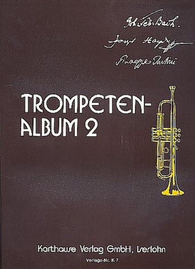 Trompetenalbum Band 2 für Trompete und Klavier