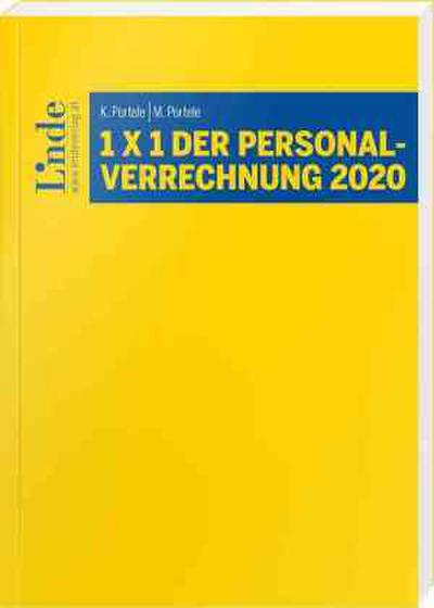1 x 1 der Personalverrechnung 2020 (f. Österreich)