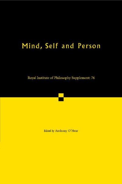 Mind, Self and Person
