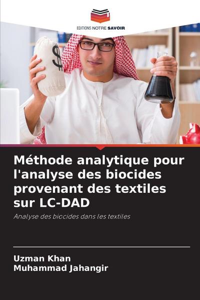 Méthode analytique pour l’analyse des biocides provenant des textiles sur LC-DAD