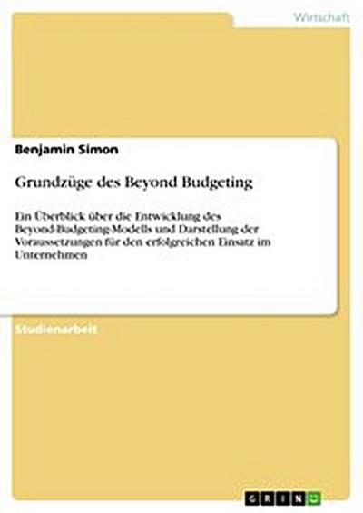 Grundzüge des Beyond Budgeting