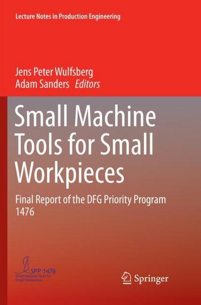 Small Machine Tools for Small Workpieces