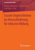 Soziale Ungleichheiten als Herausforderung für ink