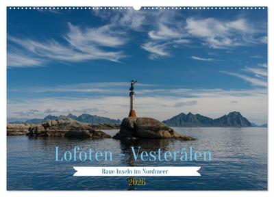 Lofoten Vesterålen (Wandkalender 2026 DIN A2 quer), CALVENDO Monatskalender