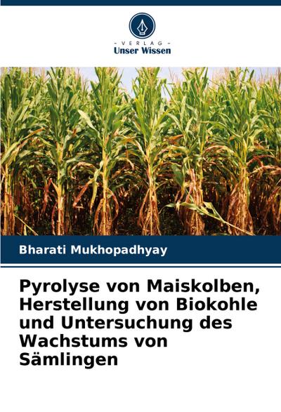 Pyrolyse von Maiskolben, Herstellung von Biokohle und Untersuchung des Wachstums von Sämlingen