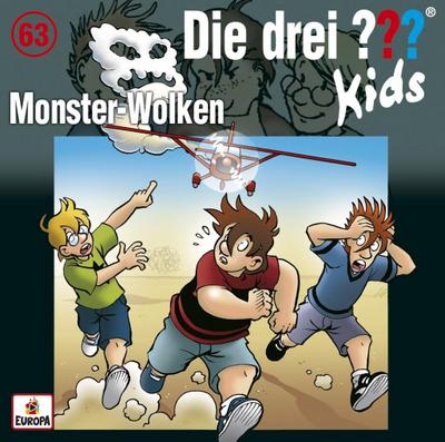 Die drei ??? Kids - Monster-Wolken, 1 Audio-CD