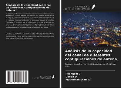 Análisis de la capacidad del canal de diferentes configuraciones de antena